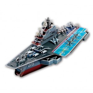 CubicFun 3D PUZZLE Aircraft Carrier